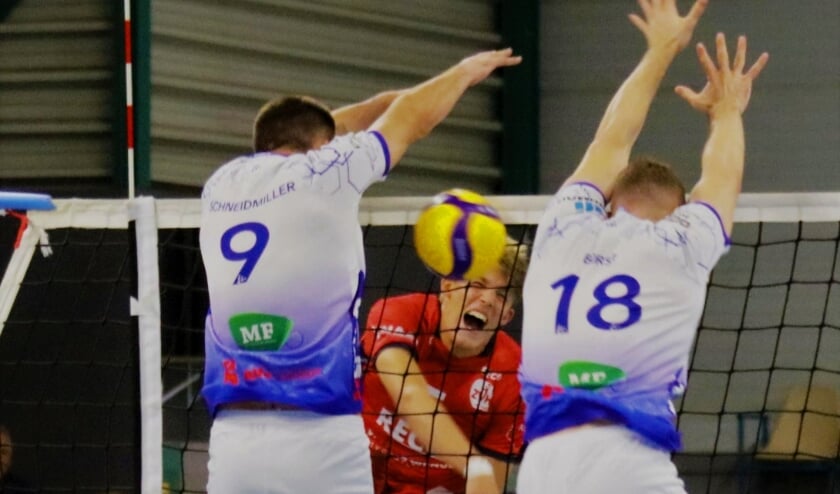 Vincent van der Kraats slaat door het Groningse blok heen.