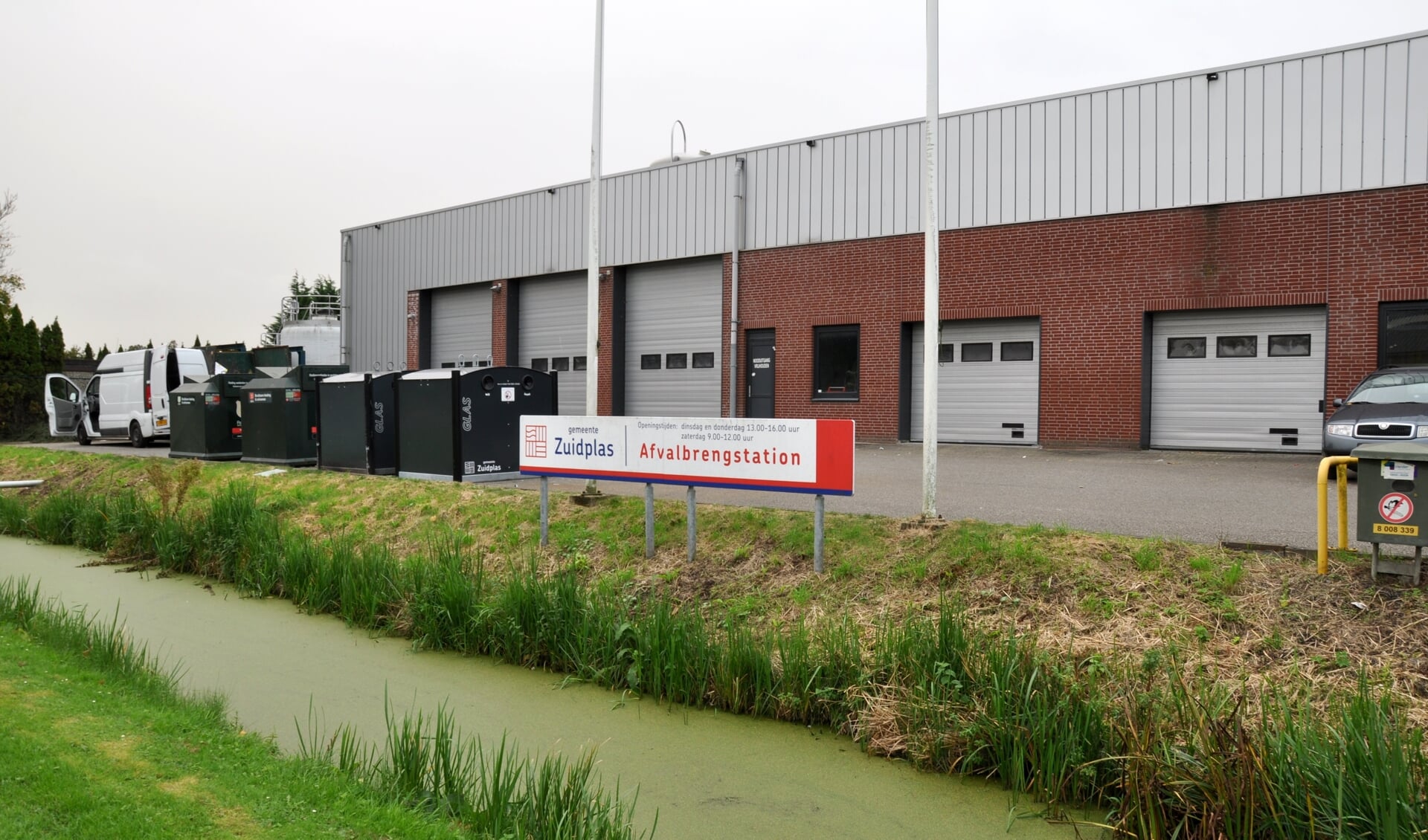 Het afvalbrengstation in Zevenhuizen is vandaag weer opengegaan.