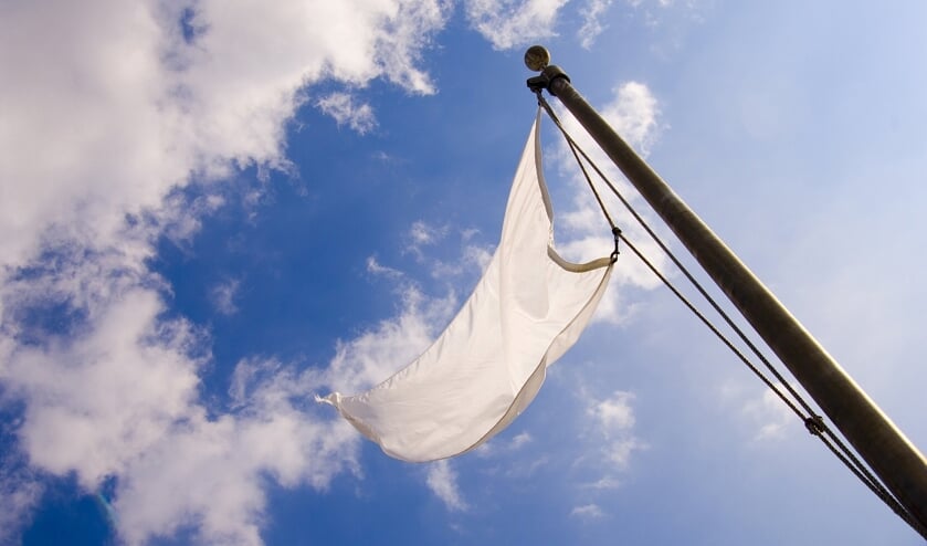 <p>Menke Bac: "Het zou mooi zijn als er op deze Hemelvaartsdag veel witte vlaggen te zien zijn in Zuidplas, als teken van verbinding, hoop en leven." </p>