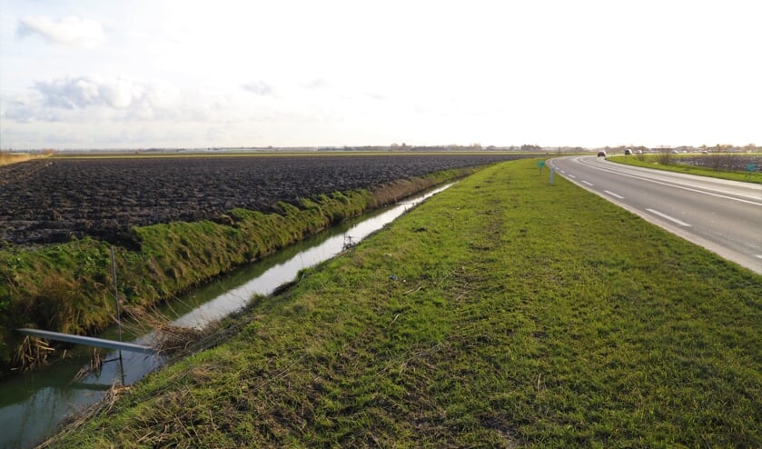 <p>De N219 bij Zevenhuizen.</p>