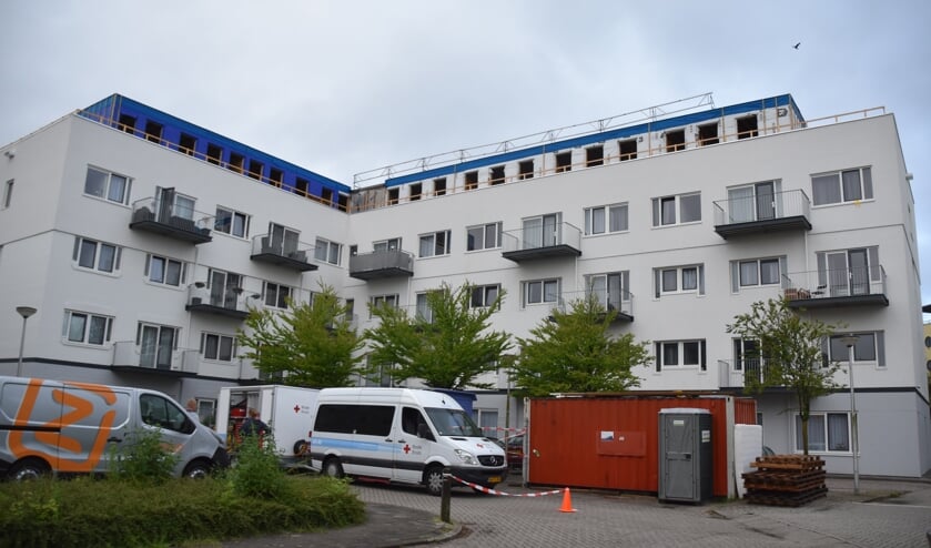 <p>De appartementen zijn ontruimd wegens ernstige wateroverlast, aan de Limaweg in Waddinxveen.</p>