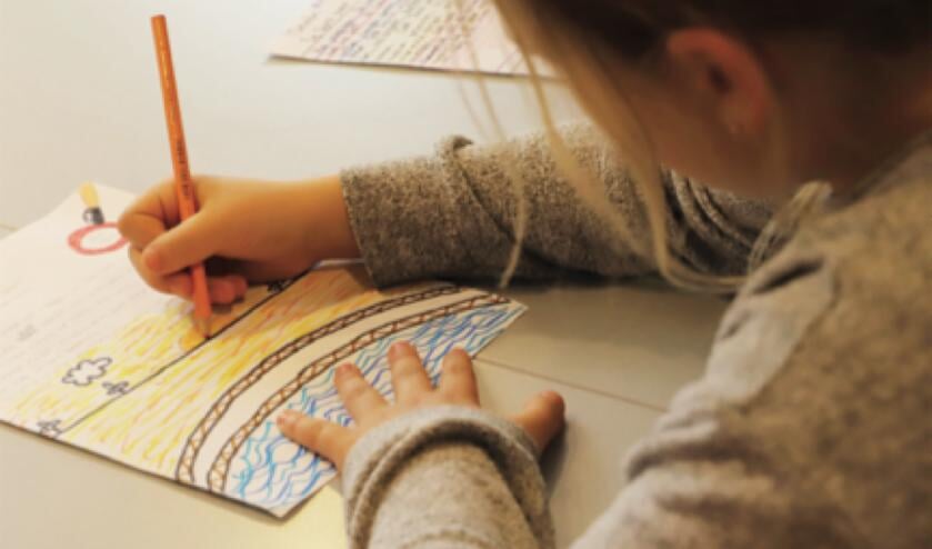 Leerlingen van basisschool De Wingerd denken mee over de bereikbaarheid van het nieuwe dorp.