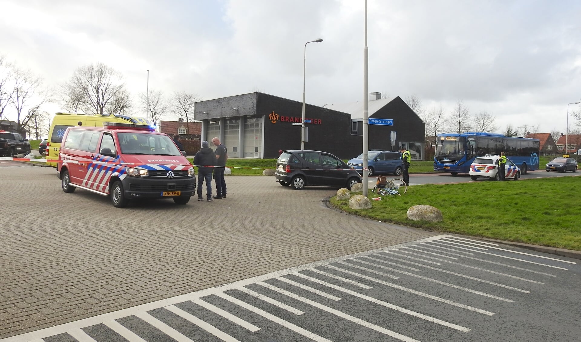 Bij een ongeval op de kruising van de Burgemeester Klinkhamerweg en de Opril/Potgietersingel in Zevenhuizen raakte in maart vorig jaar een kind zwaargewond.