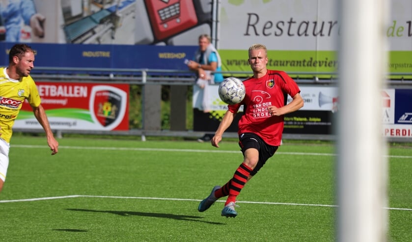 <p>De 2-1 van Robin Zuierveld was een mooie goal. (foto: archief HvH)</p>