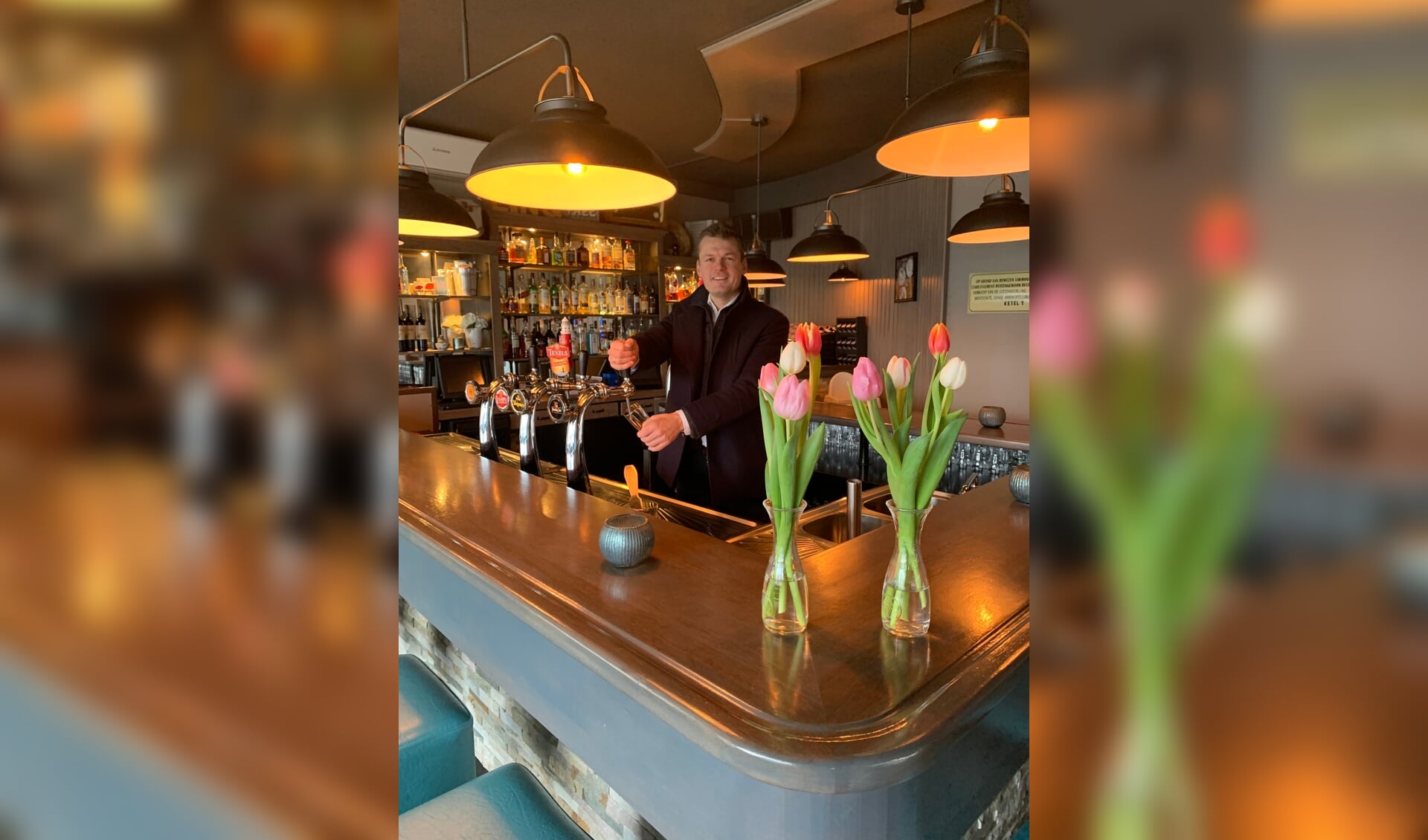 Burgemeester Nieuwenhuis komt een drankje doen bij Linq zodra het kan. (tekst: Nicole Lamers/foto: pr)