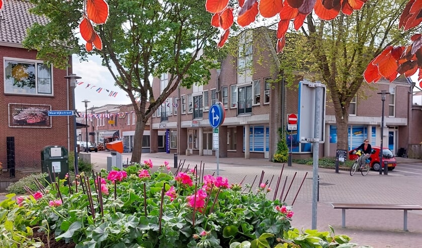 Nieuwe aanplant in de Dorpsstraat geeft extra kleur aan een bezoekje aan de lokale winkeliers.   
