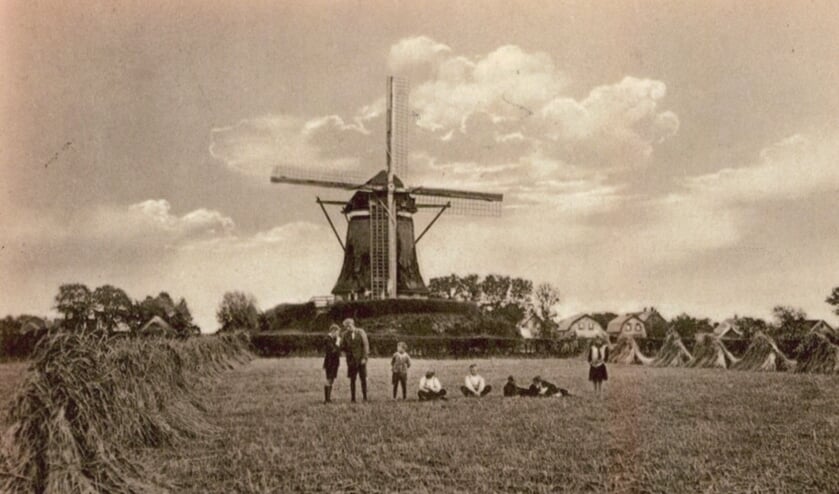 De verplaatste molen J van de Zuidplaspolder in het Drentse Zuidwolde. (foto: pr)  