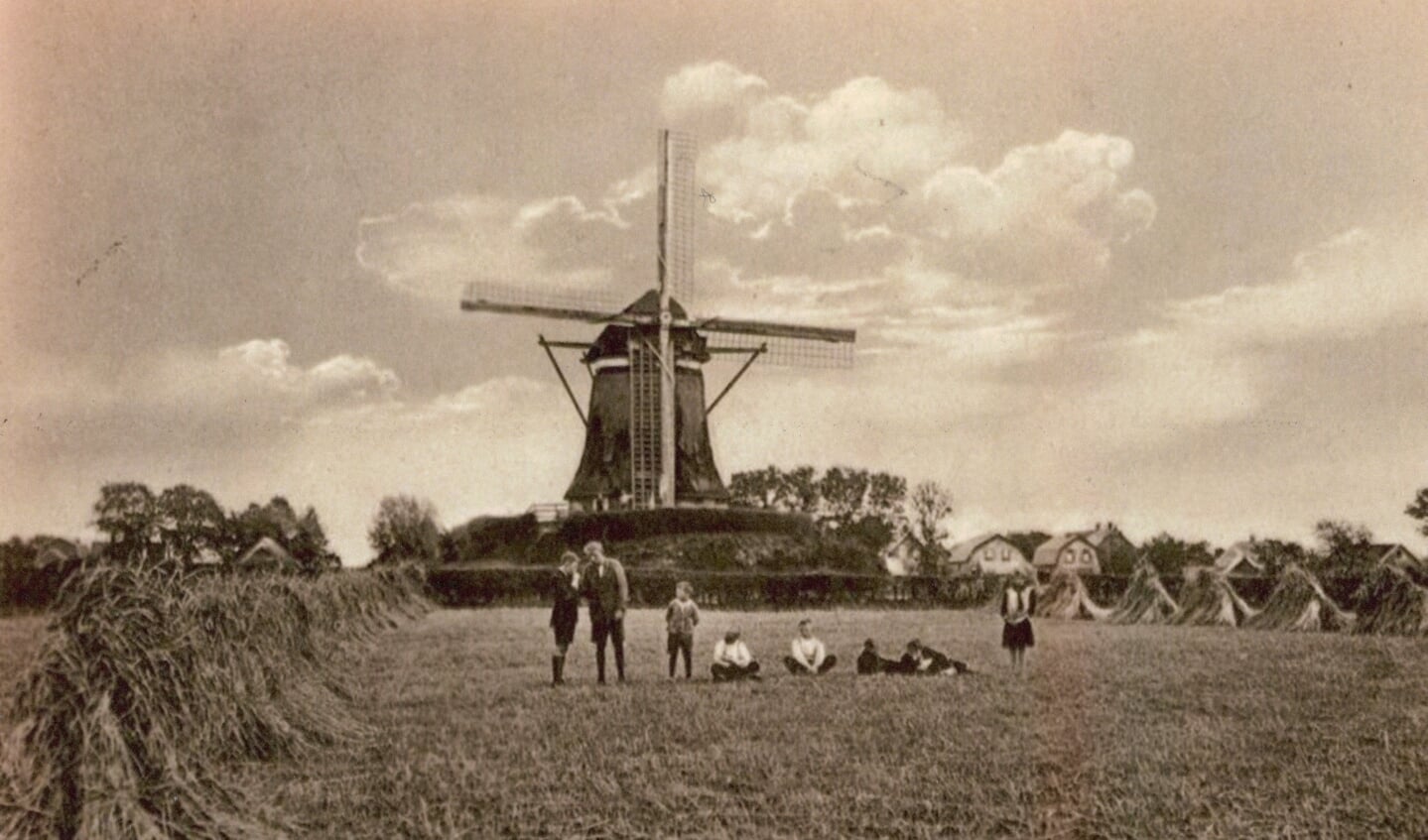 De verplaatste molen J van de Zuidplaspolder in het Drentse Zuidwolde. (foto: pr)