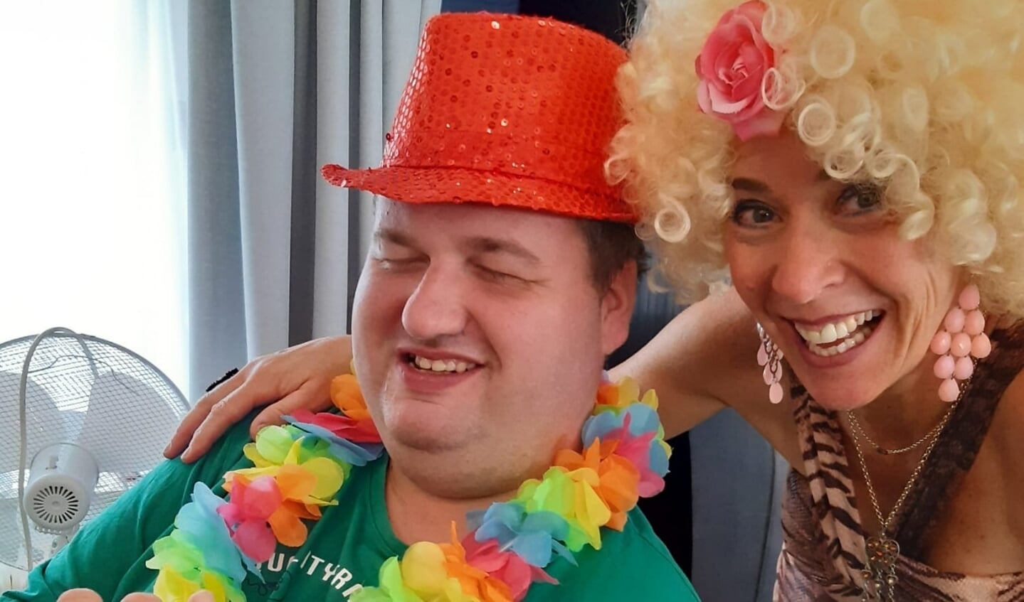 Toos Tijger wist de sfeer en goed in te krijgen. (foto: pr)