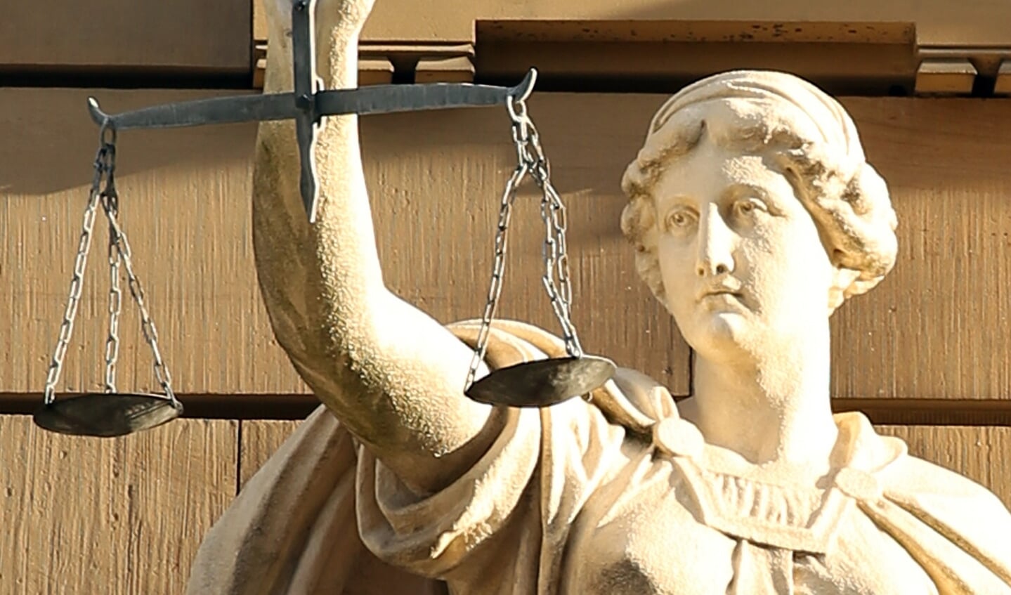 Vrouwe Justitia.