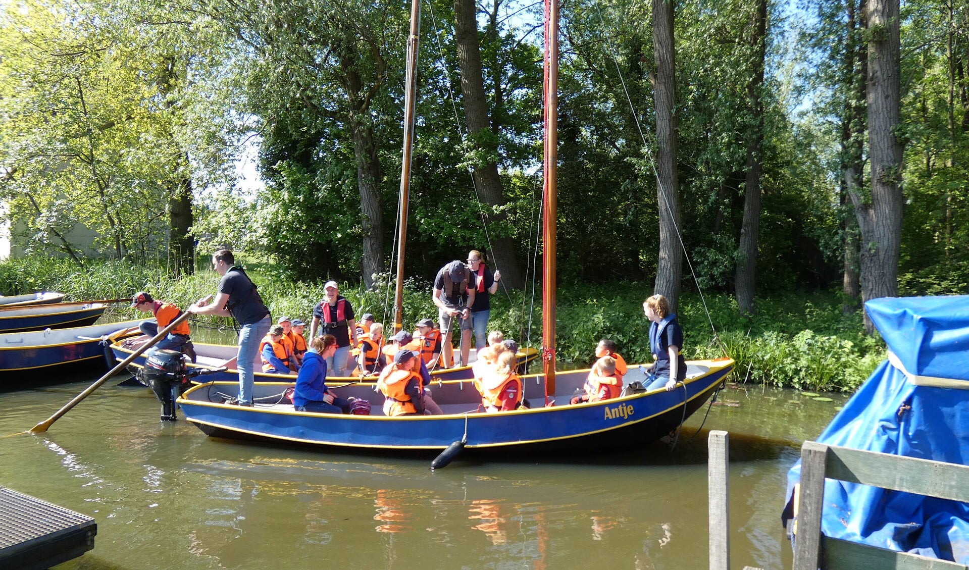Elke zaterdag zijn er bij De IJssel spannende activiteiten op en om het water. (foto: pr)