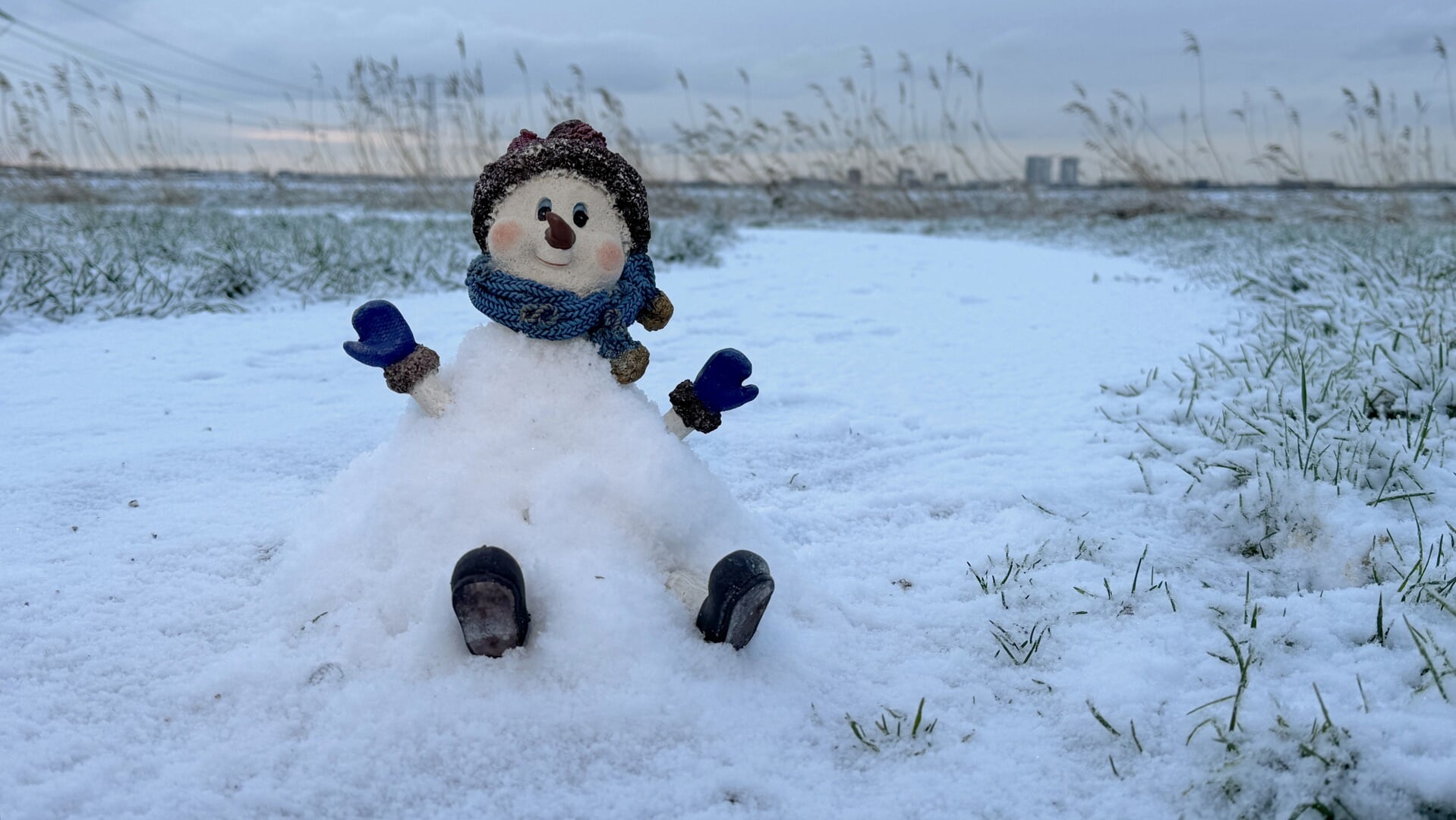 Eerste sneeuw(pop) van 2024 Al het nieuws uit Zuidplas