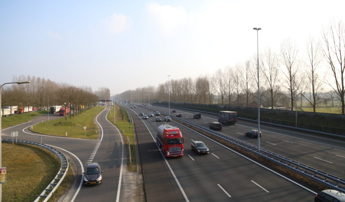 De A2 levert een belangrijke bijdrage aan de luchtverontreiniging in onze gemeente.