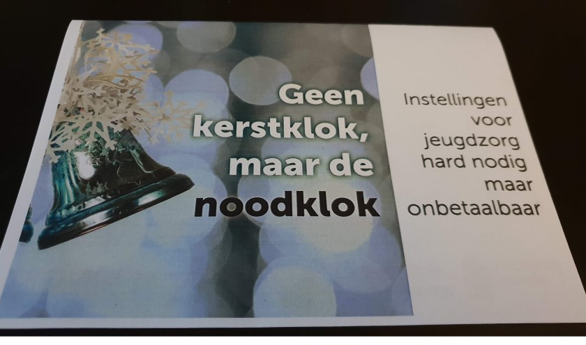 De kerstkaart die minister Hugo de Jonge één dezer dagen ontvangt. | Fotonummer: 4a77cf