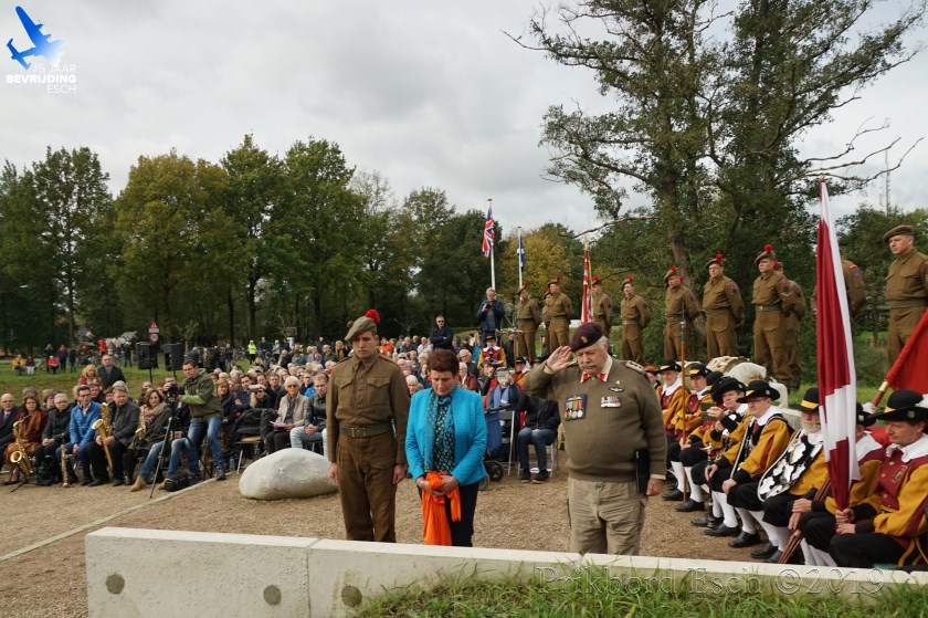 75 jaar bevrijding Esch - Herdenking- en Bevrijdingsbijeenkomst ('t Haventje) | Fotonummer: 942993