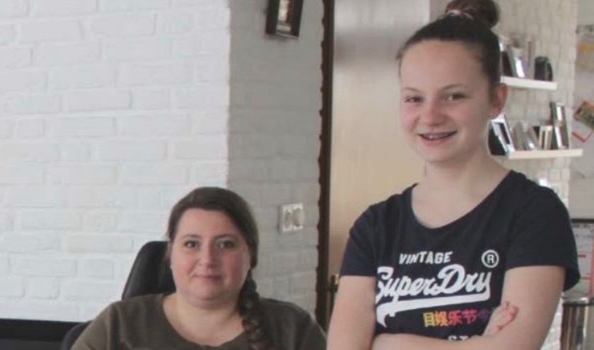 Chantal en haar dochter Yara. (Foto: gofundme.com) | Fotonummer: cfc711