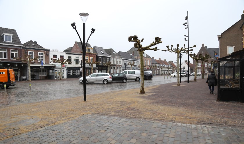 Sinds de oplevering eind 2018 blijft de verkeerssituatie op de Boxtelse Markt de gemoederen bezighouden. | Fotonummer: cfa6d7