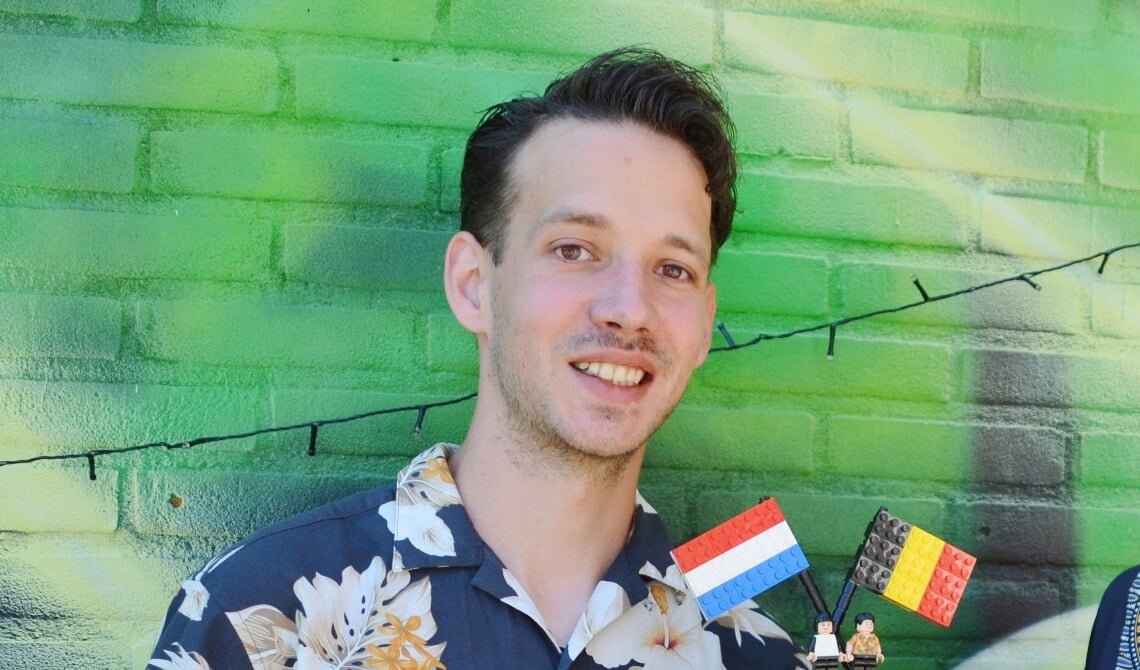<p>Jan Pennings, vorig jaar, vlak nadat hij de titel LEGO Master in ontvangst mocht nemen.</p>