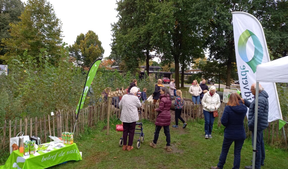 De Tiny Forest Kampini werd woensdag feestelijk geopend.