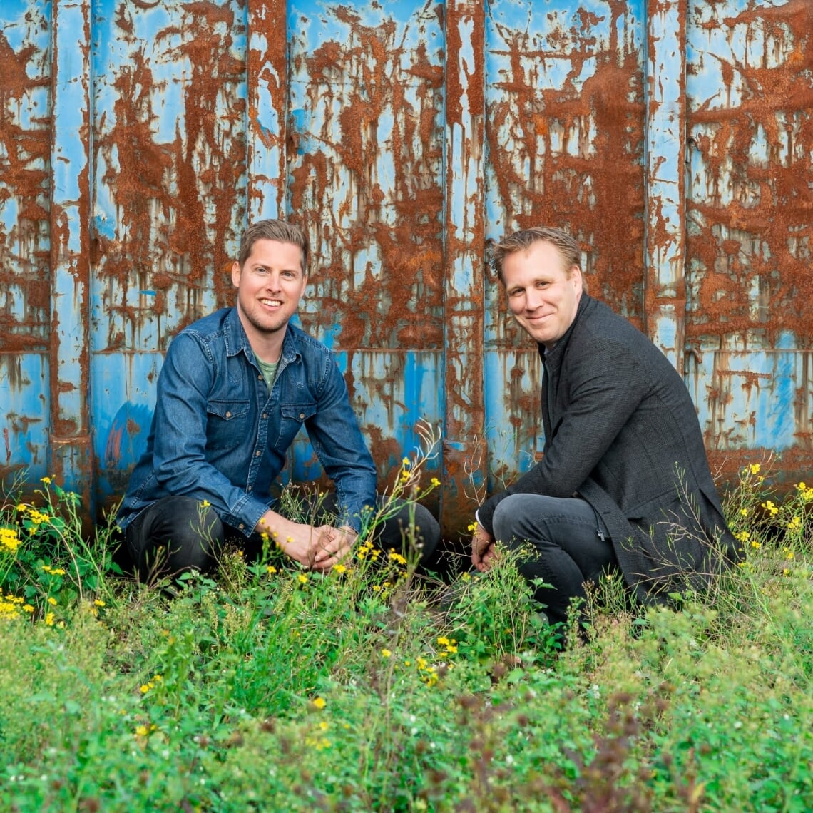 <p>Rico Hop (l.) en Bas Schel. (Foto: Thomas Heye) </p>
