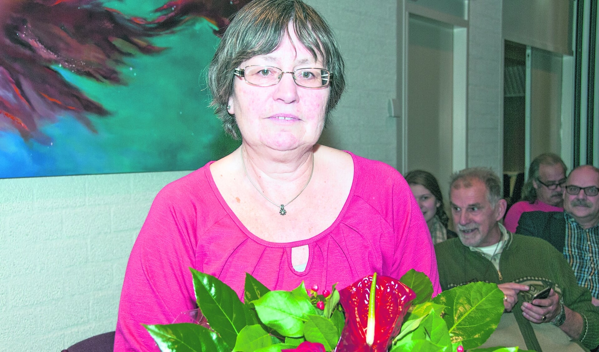 Corrie van Leeuwen is 40 jaar lid van de EHBO-vereniging.