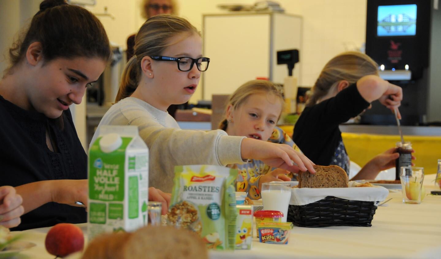 Samen eten is toch gezelliger.