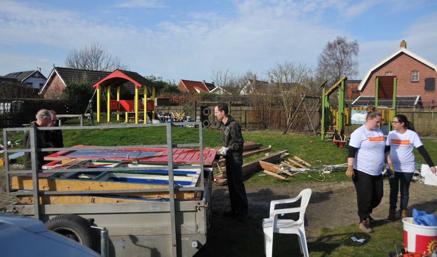 Speeltuin de Vossetuin in Vossemeer blijft op dezelfde plek, maar daarom moet hele terrein wel worden opgeknapt. 