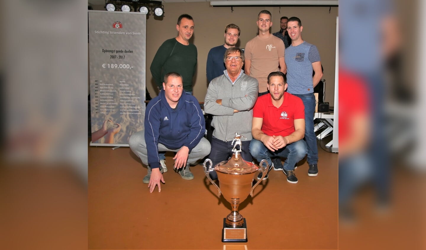 Het winnende team van Dynaplus Management. (Foto: Wim Fase). 