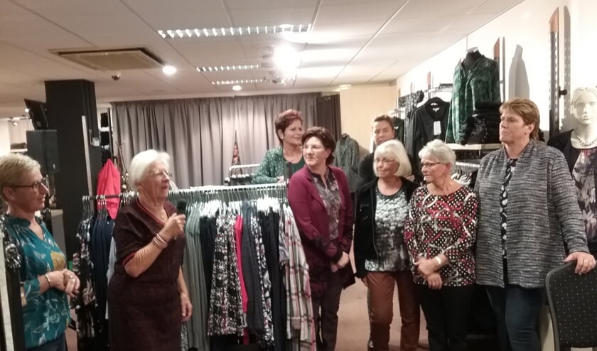 De Vrouwen van Nu Poortvliet bij een uitstapje in 2018.