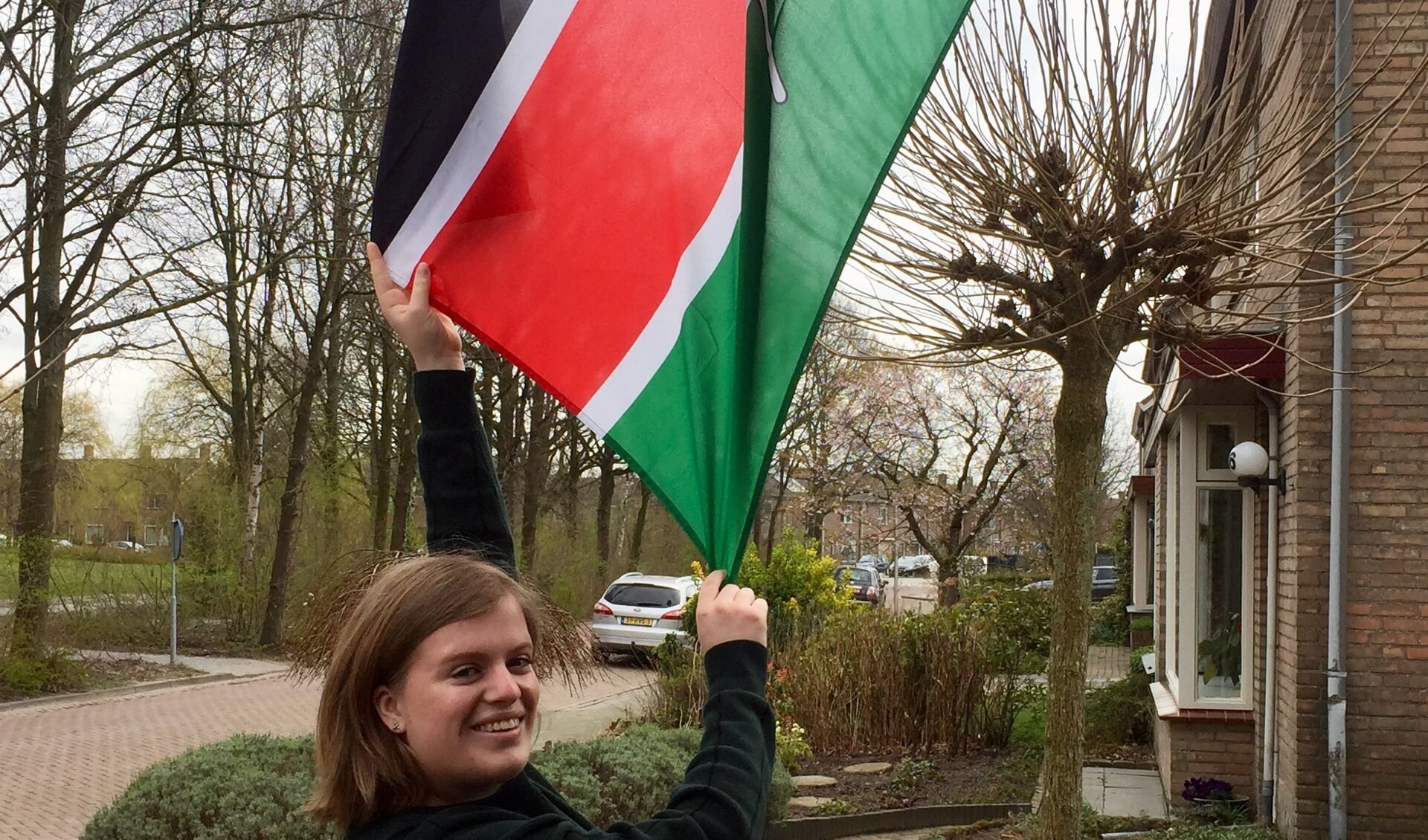 Maartje van Bezooijen is drie maanden op stage in Kenia.