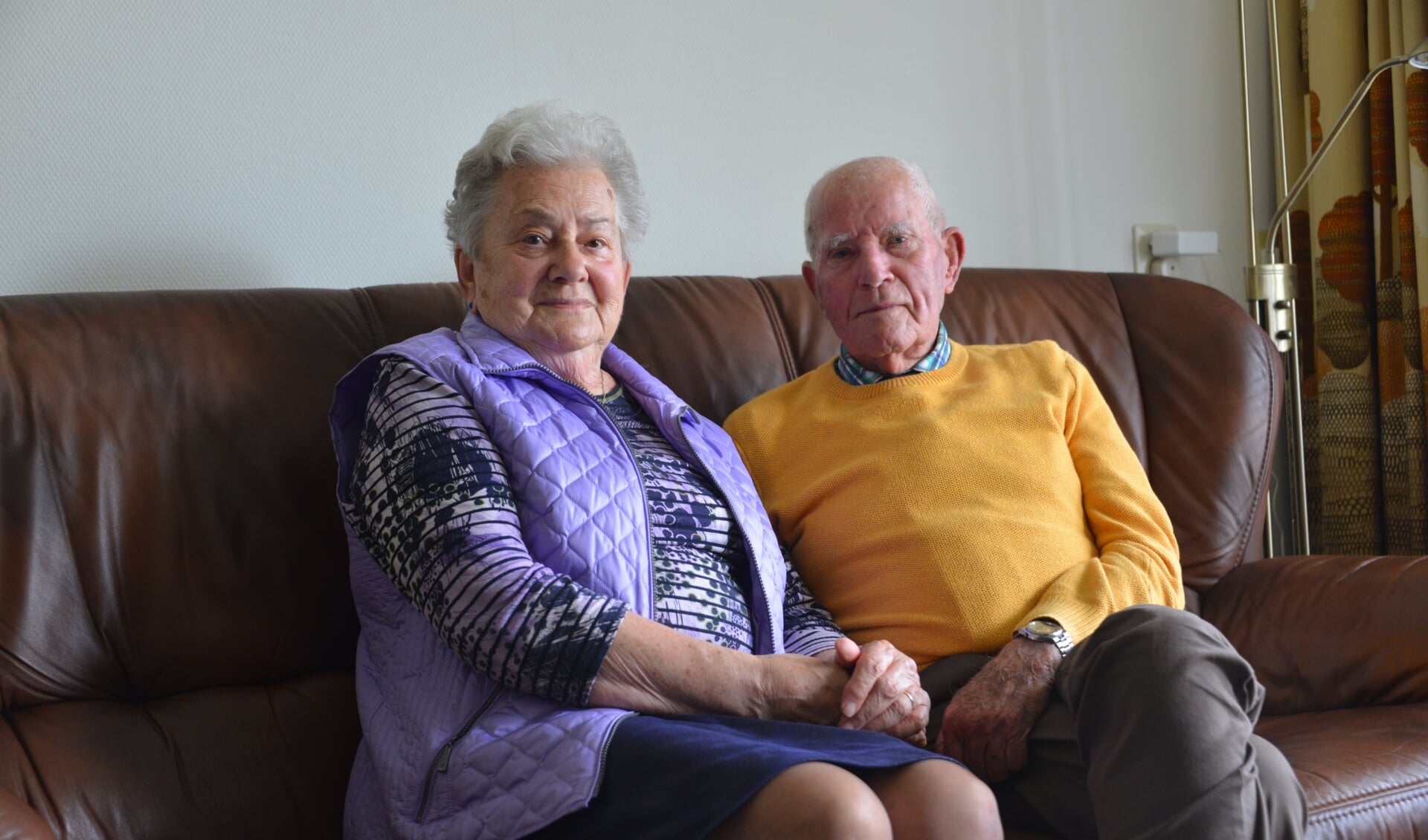 Jos en Nana Oostdijk waren maandag 65 jaar getrouwd.
