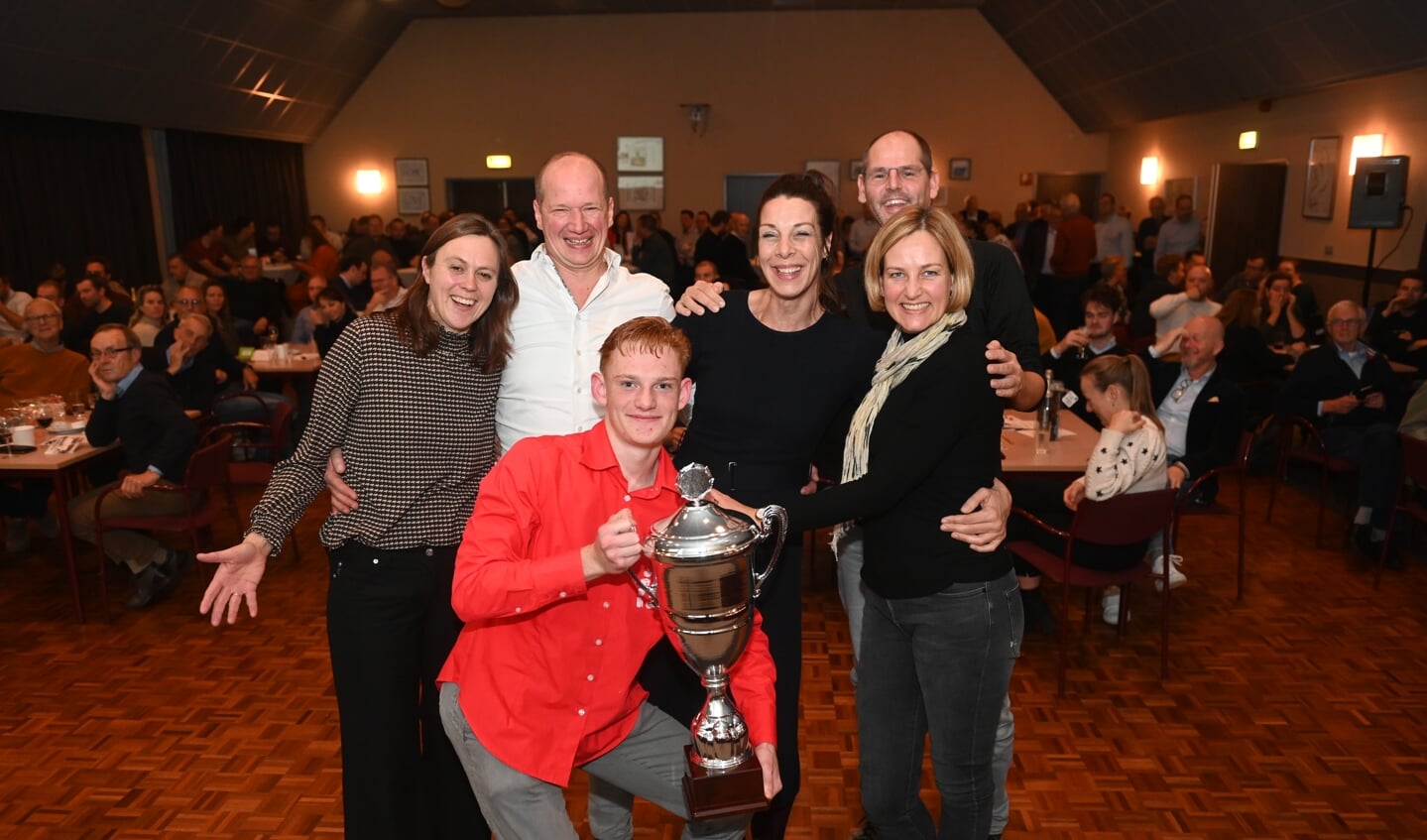 Het winnende team Oudelandsebuurt