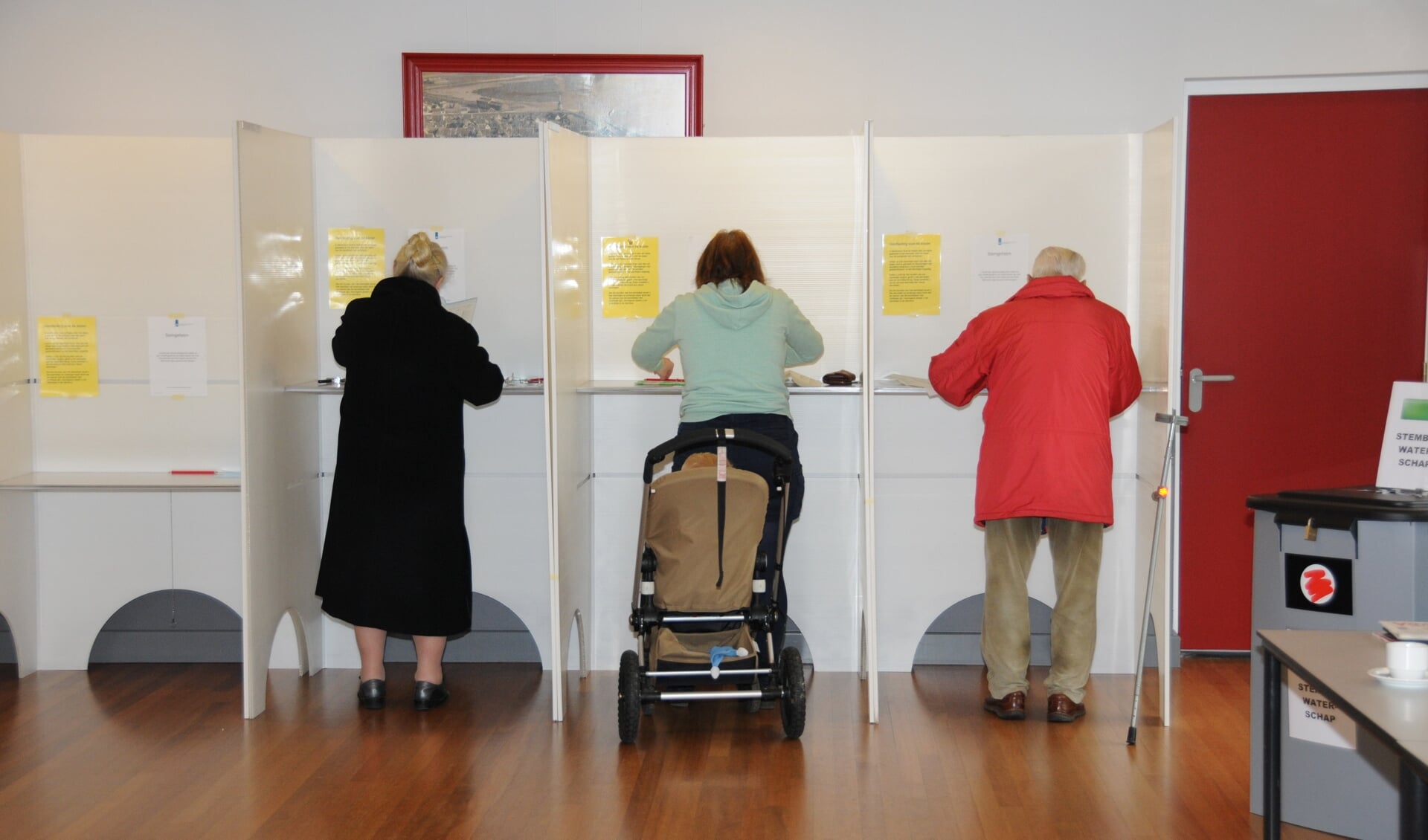 Stemmen in Sint Philipsland.