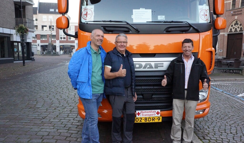 v.l.n.r.: Ron Bezoen, Frans van den Nieuwenhuijzen, Hans Nieuwkamp. 