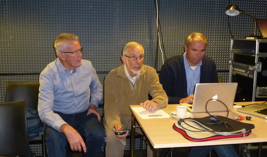 v.l.n.r.: Hans van Genugten, Peter Termeer en Henk Oerbekke.