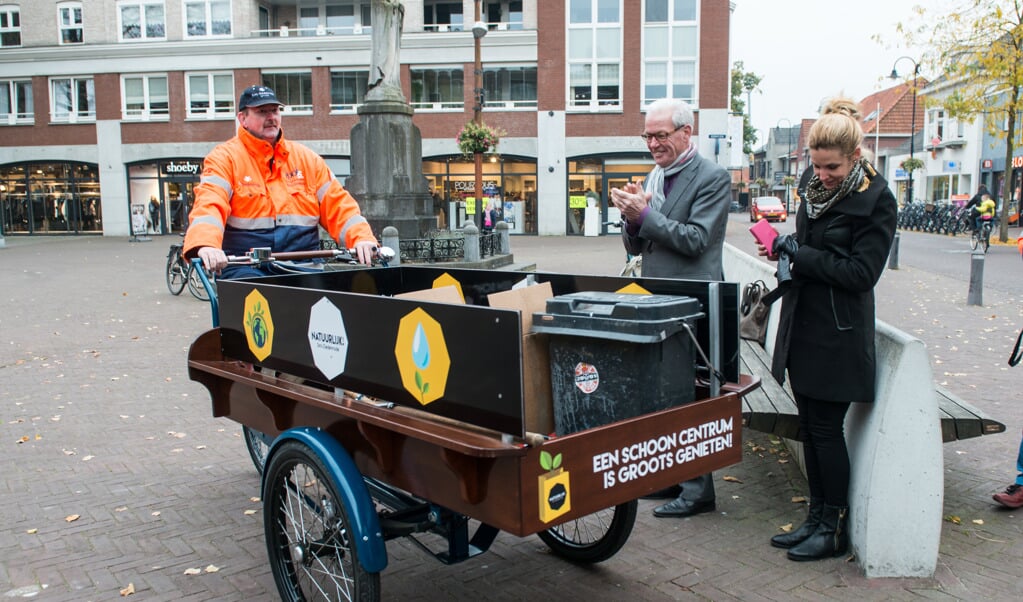 Ferry Westenbrink is trots op zijn nieuwe voertuig!