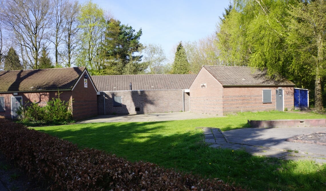 <p>De blokhut van de scouting</p>