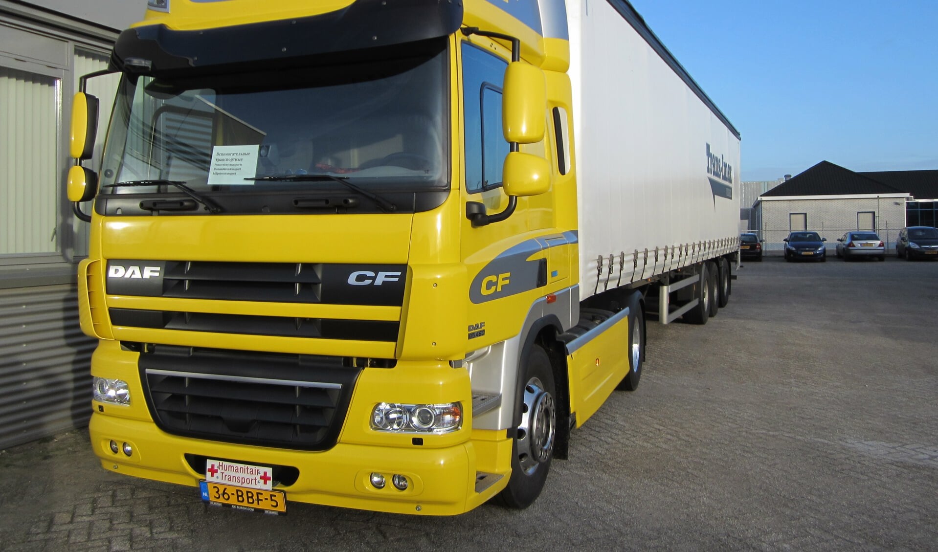Een vrachtwagen vol spullen vertrekt volgende week vrijdag naar Oost-Europa
