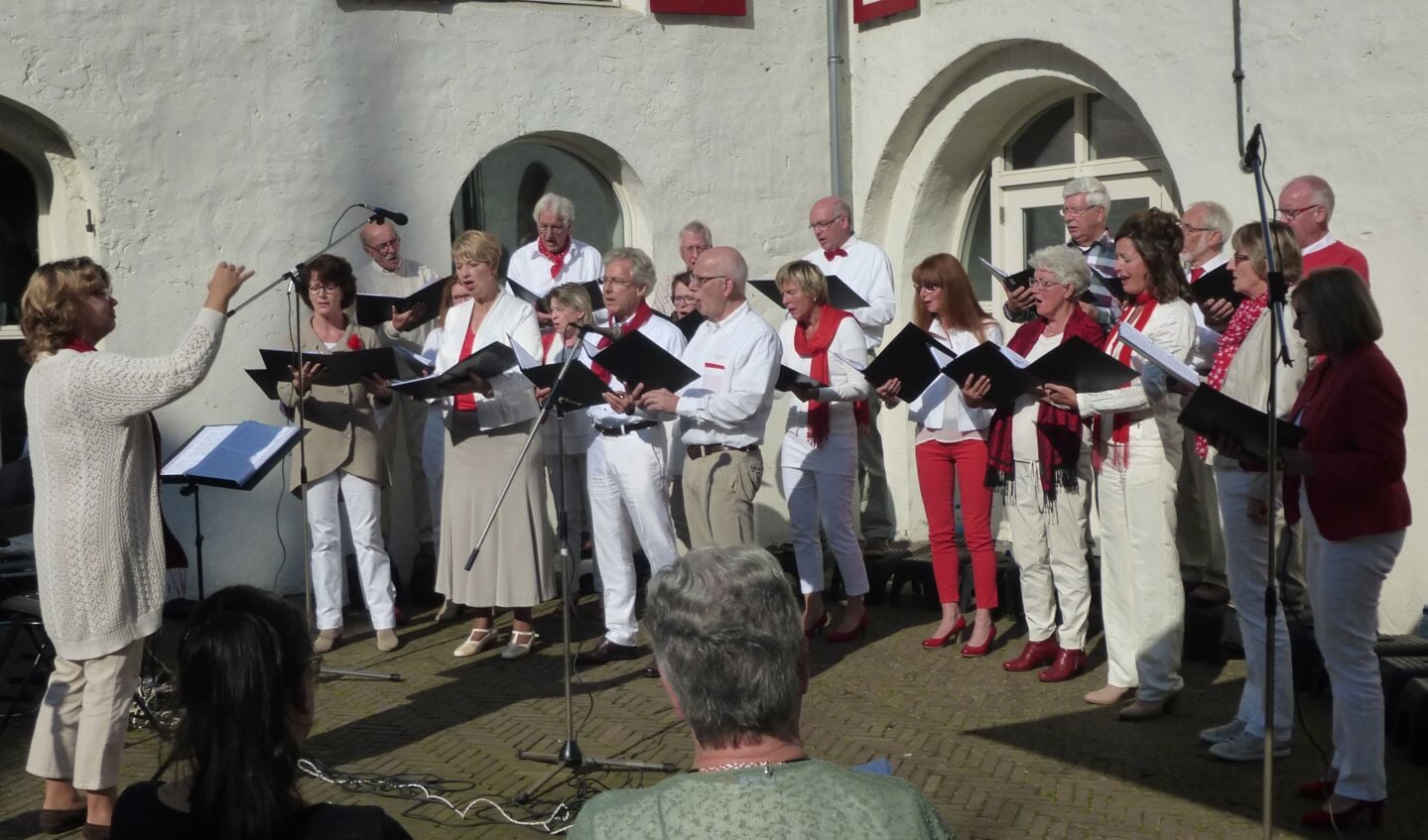 Het was prachtig weer voor een kasteelconcert