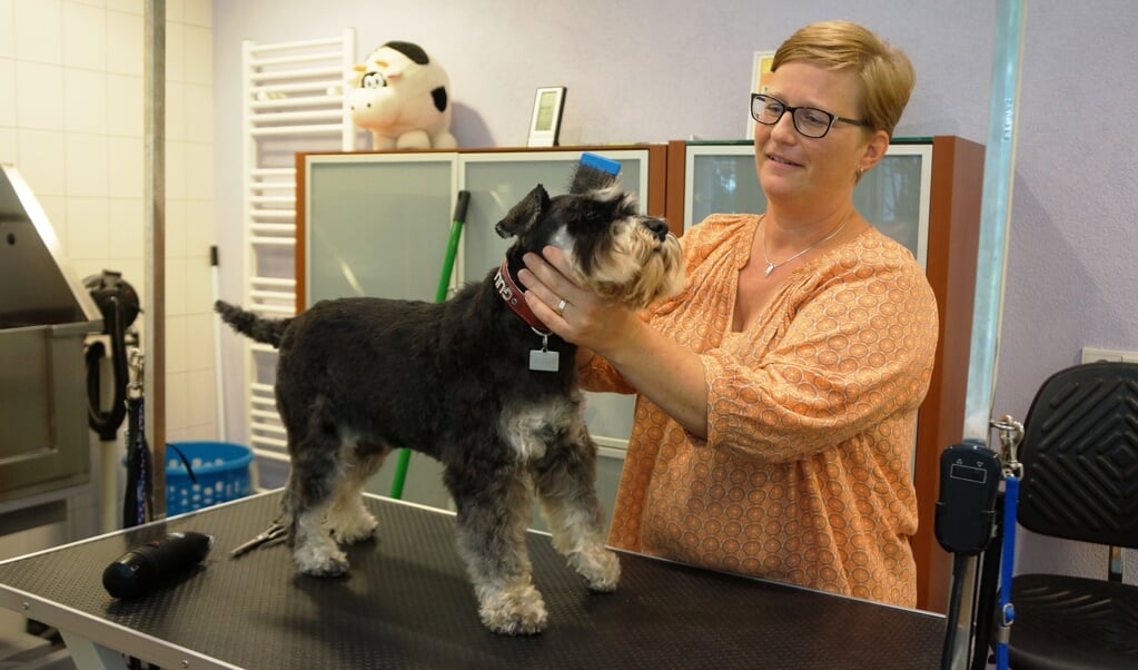 De salon van Leonie Bekkers is gloednieuw.