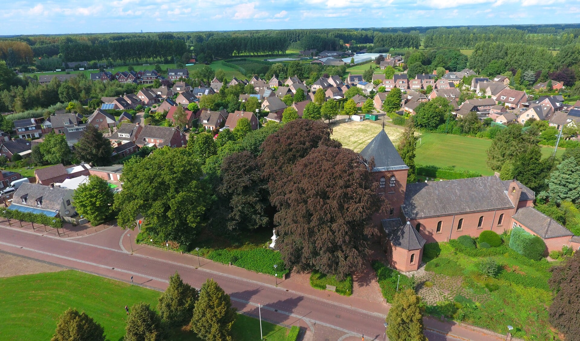 Olland vanuit de lucht