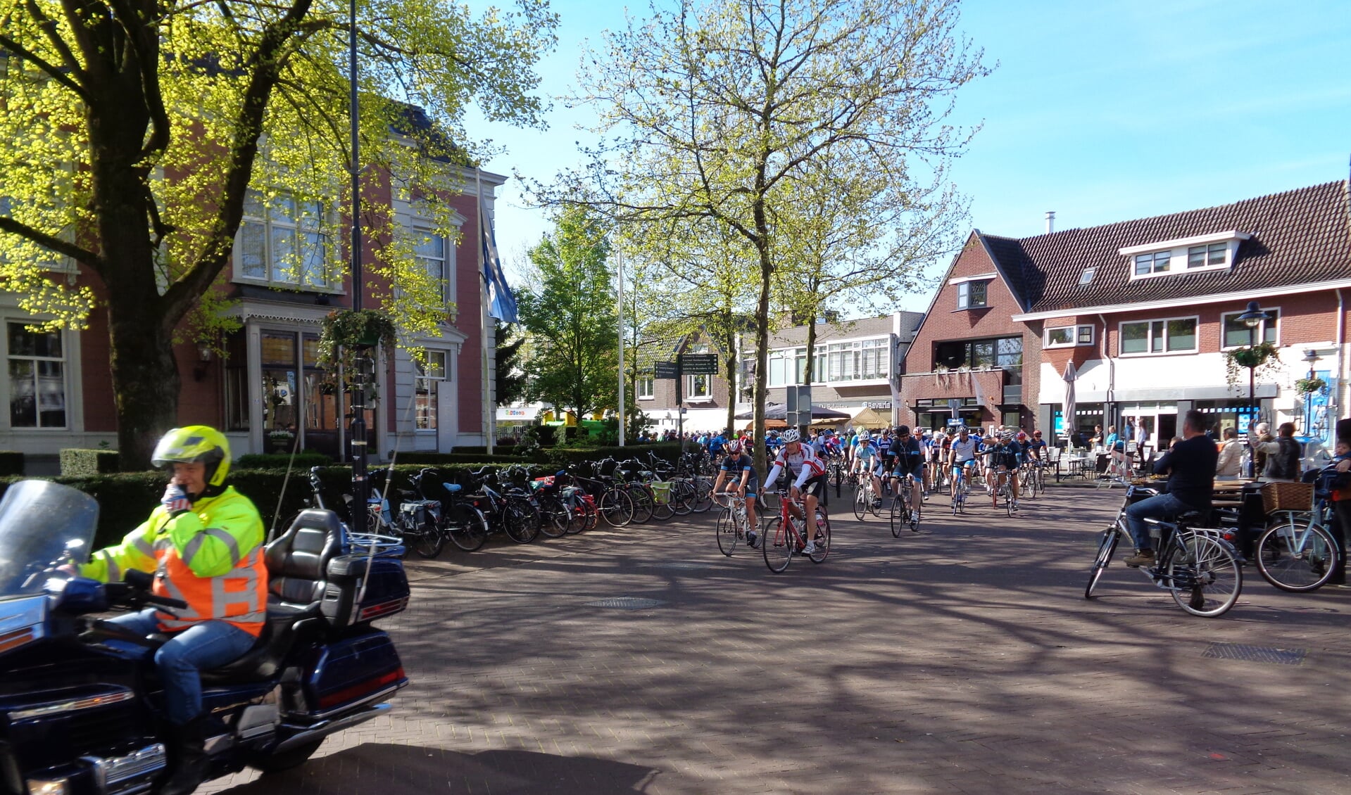 De start en finish waren bij De Beleving