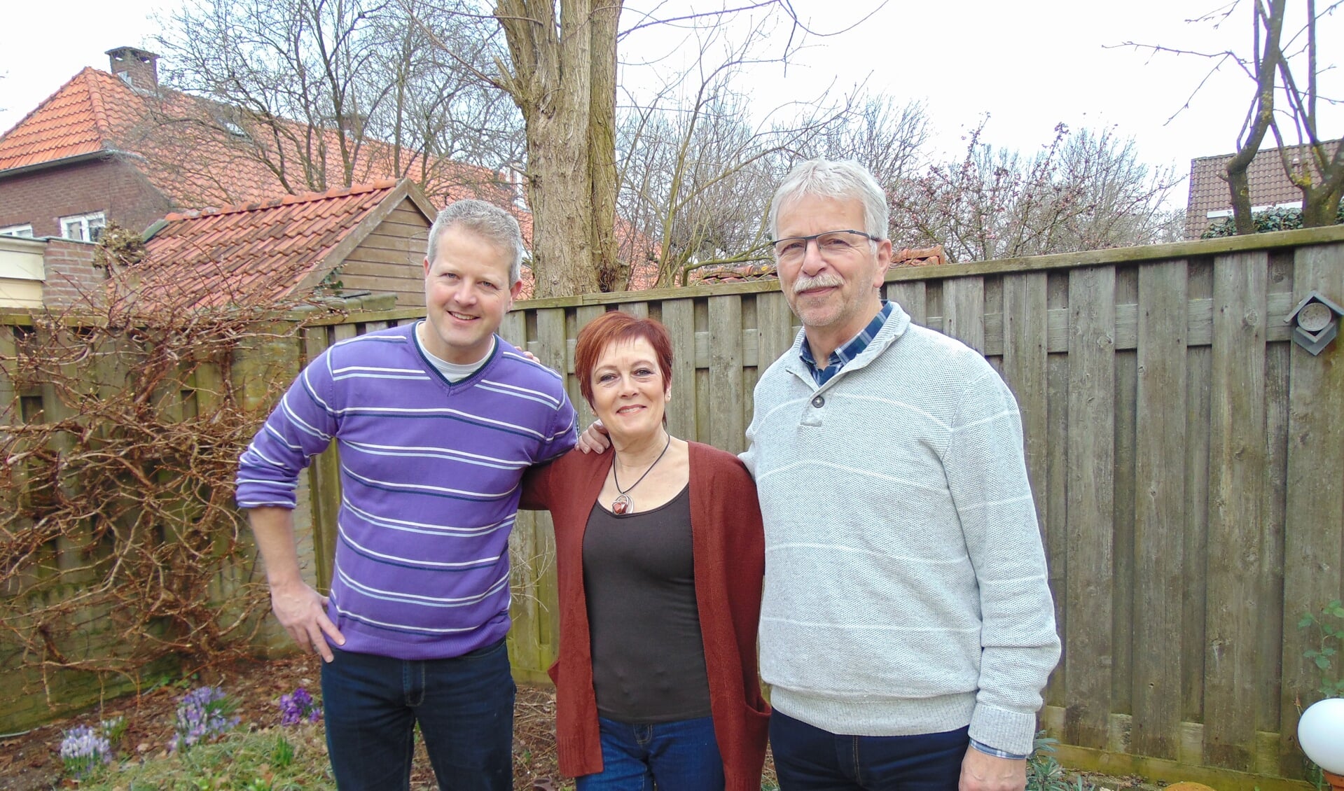 Michiel Bakker, Antonet van der Heijden en Frans Hulzink vormen het bestuur van Stichting MEIJ.
