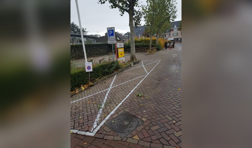Het gaat om deze parkeervlakken. | Fotonummer: 7eb3bf