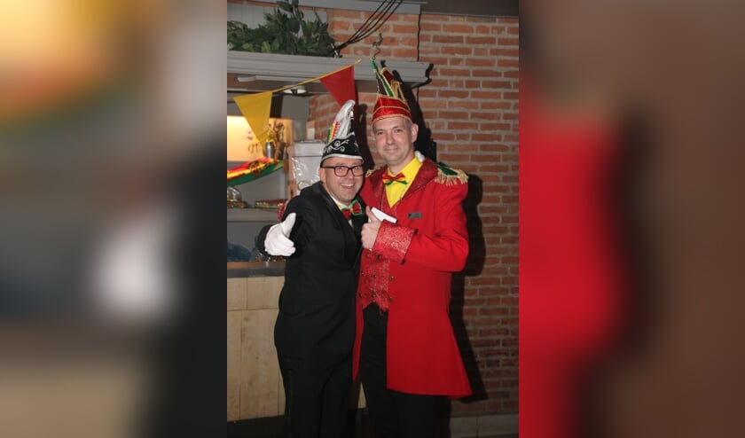 President Frank van den Brand en voorzitter Leon van Rooij (r) | Fotonummer: d7c714