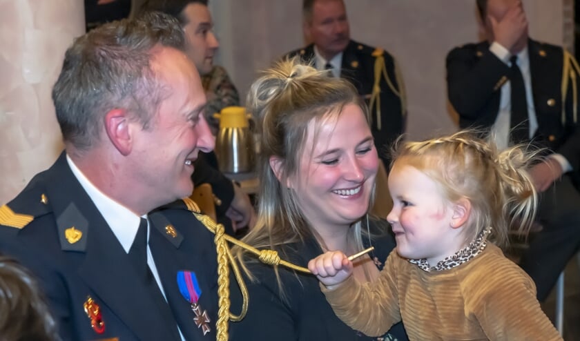 Ook de familie was bij de huldiging aanwezig. | Fotonummer: 1da689