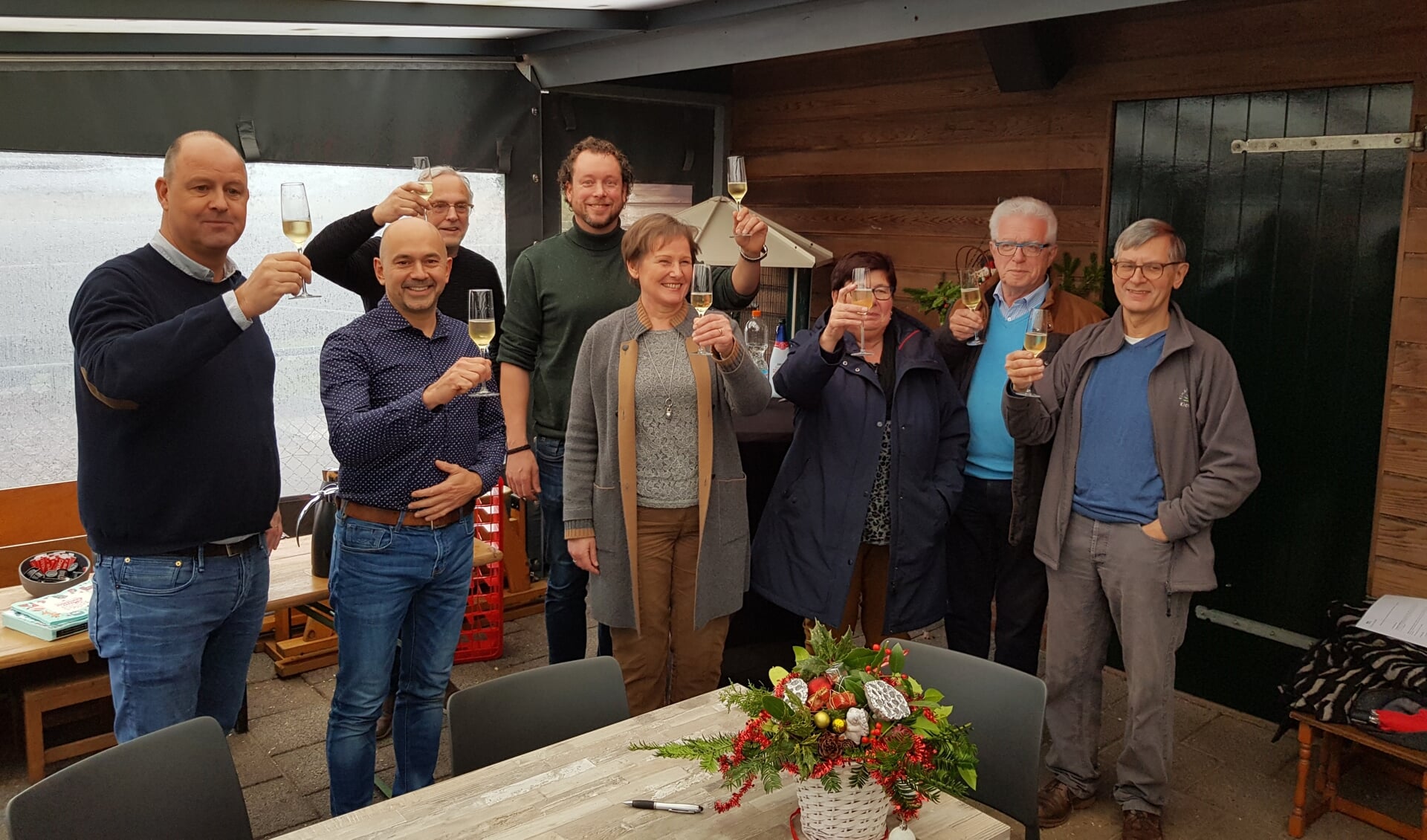 Alle delegaties waren aanwezig om te tekenen, maar ook om samen op de foto te gaan.