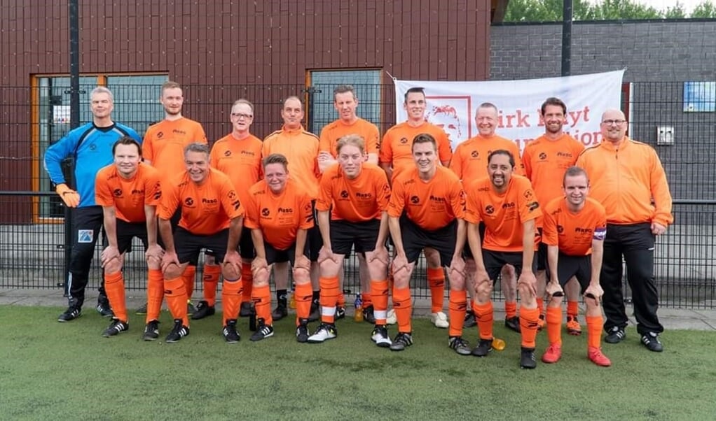 Het Nederlands team.