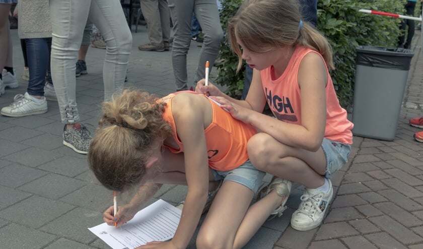 Deze meiden hebben een slimme constructie bedacht. | Fotonummer: 0be79e