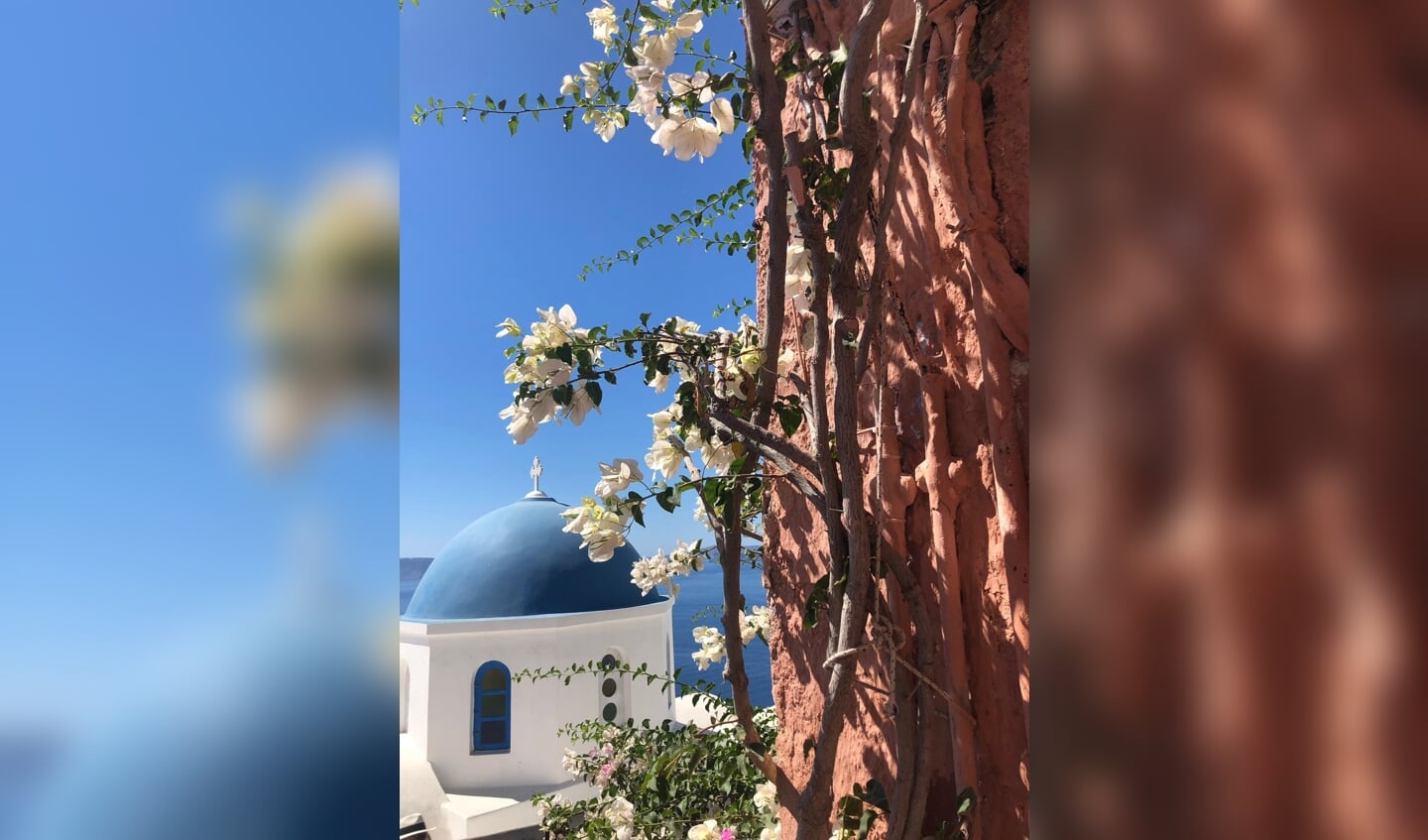 Het mooie Santorini. Foto: Pim van Dinten